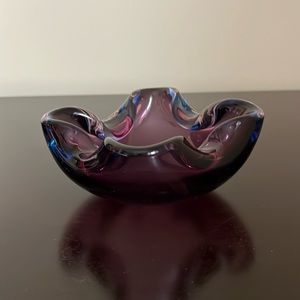 Vintage Murano Geode Sommerso